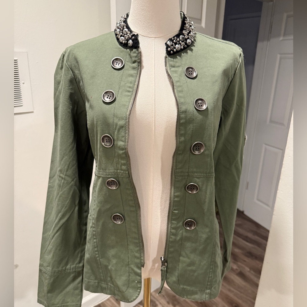 Daytrip Embellished Military-Style Jacket – Size S ✨
